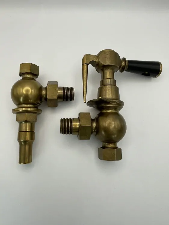Retro ventil Meridiana Thermostatic 1/2" x CU15mm, rohový, antika bronz (M)