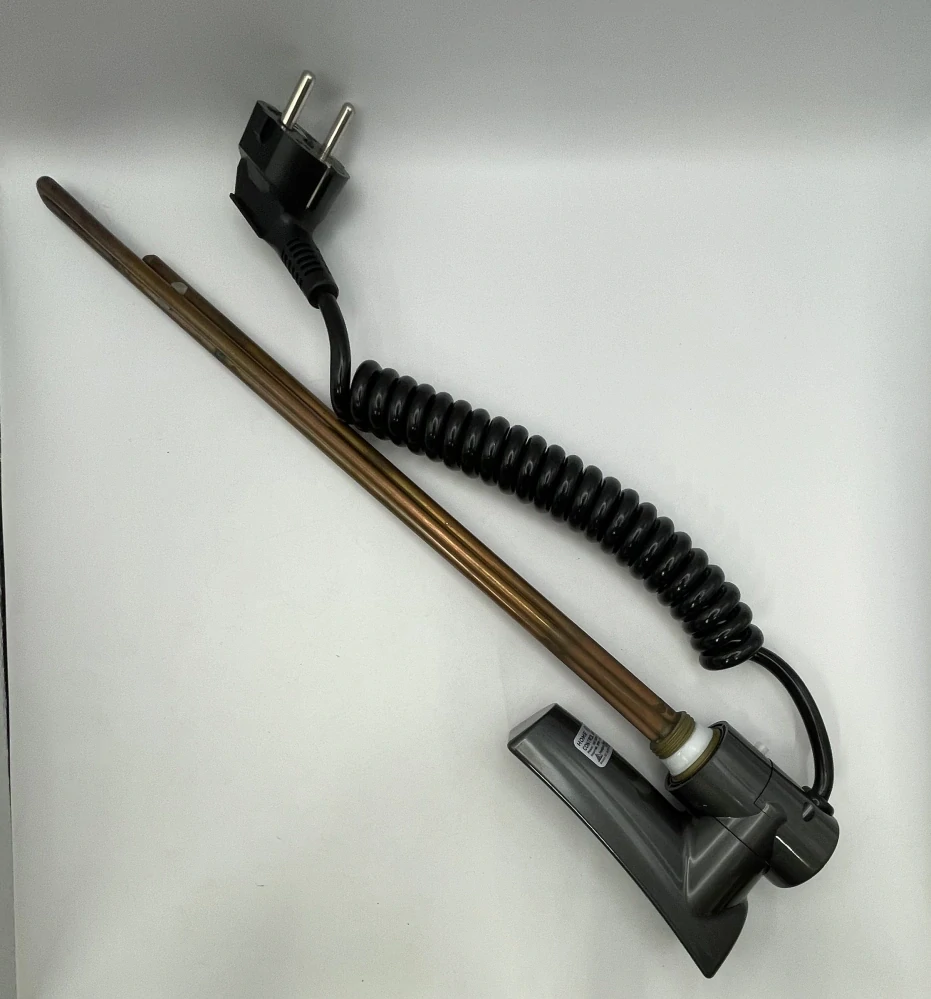 Topná tyč H+h 600 W ANTRACIT, remote, IP54/Cl.1, L=390mm