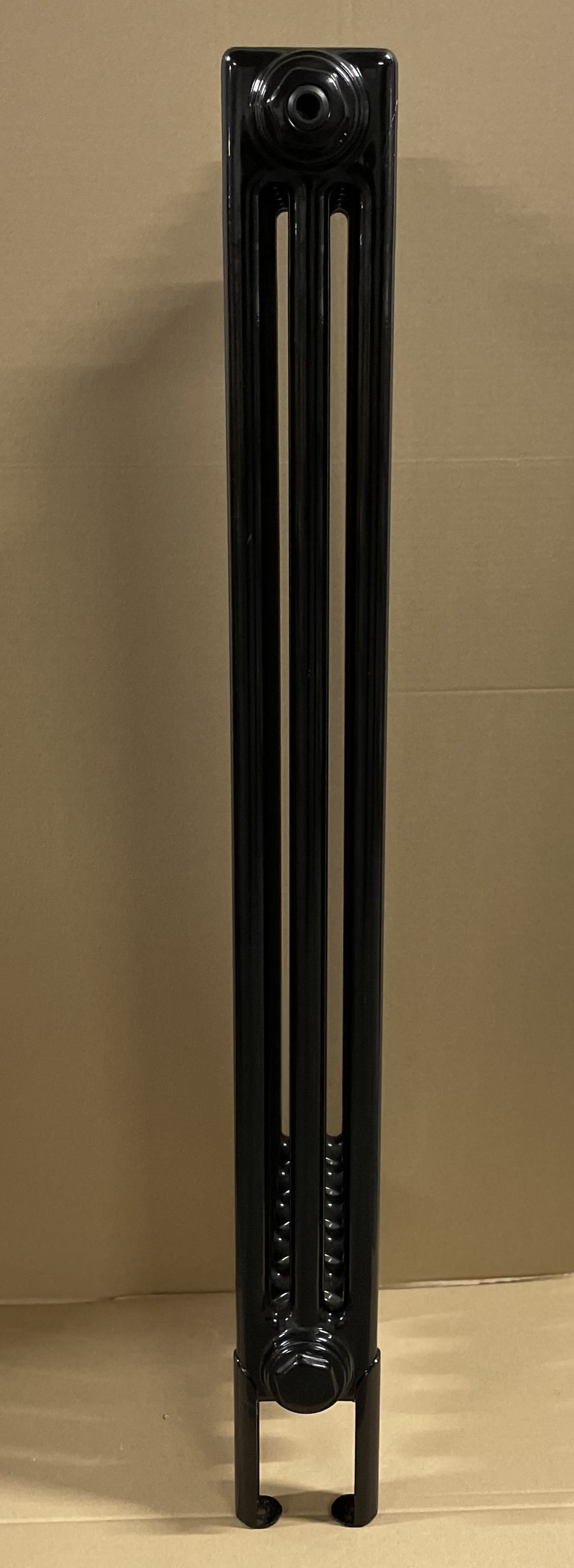 Článkový radiátor ANUOVA C3/0900-6čl., 301 x 1000 x 100, černá, na zem 
