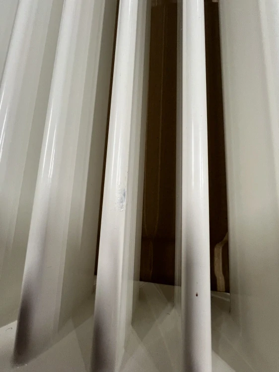 Radiator MERAPI 520 x 2000 x 100mm, na zeď, bílá