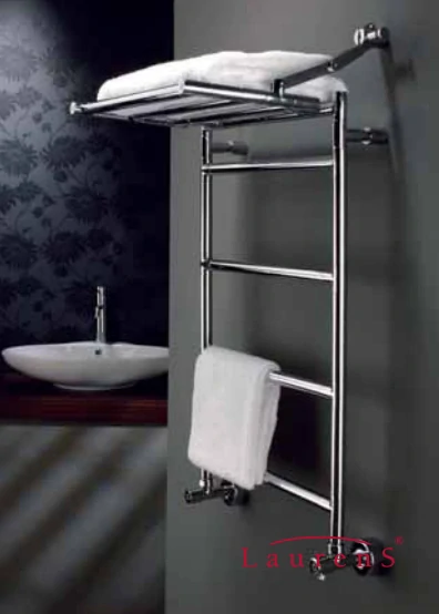 Koupelnový radiátor ONERO 500 x 1130 x 135mm, na zeď, chrom