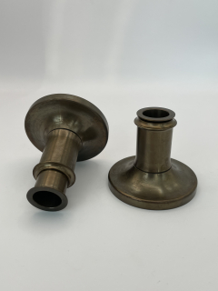 Sada teleskopických krytek "The Rye Brothers" No. 2 min/max 48/86 mm, antika bronze tmavá (M)