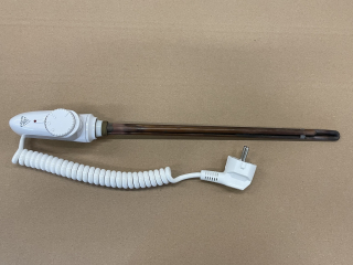  Topná tyč 3G-  s regulací HGTM 0300W BÍLÁ, bílý kabel s koncovkou 