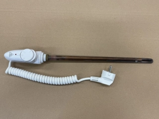 Topná tyč 3G- s regulací HGTM 0300W BÍLÁ, bílý kabel s koncovkou