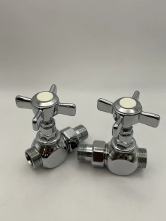 Sada ventilů 1/2"x 24-19mm, ANUOVA Chrom přímý