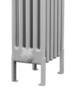 Sada navařených nožiček pro radiátory Anuova (min. 2ks), výška +100mm, v barvě radiátoru